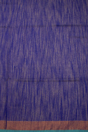 Blue Bengal Handwoven Jamdani Style Cotton Saree 10075357