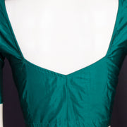 Aqua Green Kanjivaram Silk Blouse 10076649