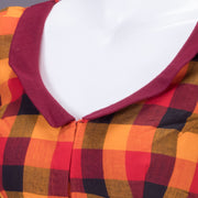 Multicolour Chettinad Cotton Blouse 10070786