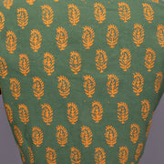 Green Gamthi Printed Cotton Blouse 10072458
