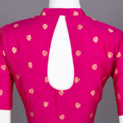 Pink Banarasi Silk Blouse 10073443