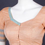  Beige Andhra Cotton Blouse 10074421