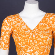 Yellow Batik Rayon Blouse 10075026