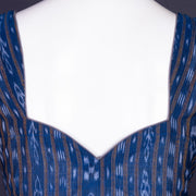 Blue Odisha Ikat Cotton Blouse 10075027