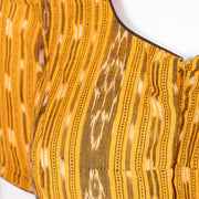 Yellow Odisha Ikat Cotton Blouse 10075035