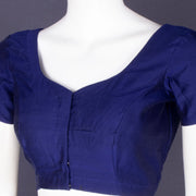 Blue Maheshwari Silk Cotton Blouse 10075046