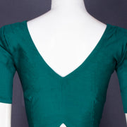 Green Maheshwari Silk Cotton Blouse 10075047