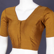 Brown Maheshwari Silk Cotton Blouse 10075049