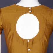 Brown Maheshwari Silk Cotton Blouse 10075050