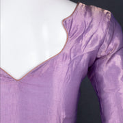  Lavender Banarasi Tissue Silk Blouse 10075965
