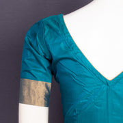 Summer Sea Green Kanjivaram Silk Blouse 10076640