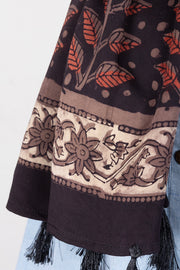 Beige Vanaspathi Modal Silk Cotton Stole 10075289