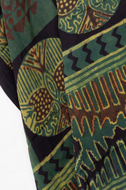 Green Vanaspathi Modal Silk Cotton Stole 10075293