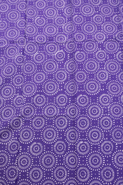 Violet 3-Piece Mulmul Cotton Salwar Suit Material