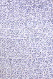 Blue 3-Piece Mulmul Cotton Salwar Suit Material 10070125