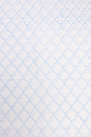 White 3-Piece Cotton Salwar Suit Material With Chiffon Dupatta 10070134