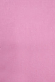 Pink Solid Style Cutwork Applique Embroidered Cotton 3 Piece Salwar Suit Material 10070140