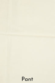 Red Ajrakh Printed Cutwork Applique Embroidered Cotton 3 Piece Salwar Suit Material