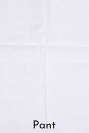 Red Ajrakh Printed Cutwork Applique Embroidered Cotton 3 Piece Salwar Suit Material