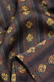 Green Vanaspathi Printed 2-Piece Modal Silk Salwar Suit Material