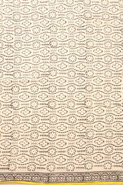 Grey Bagru Print 3-Piece Salwar Suit Material 10072925