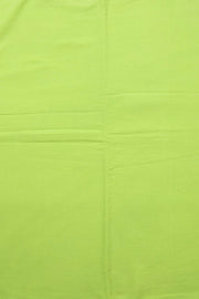 Green Hand Painted 3-Piece Salwar Suit Material 10076023