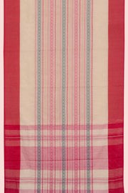 Cream Handloom Dhaniakhali Cotton Saree 10062567