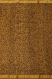 Beige Anokhi Hand Block Printed Saree - Avishya