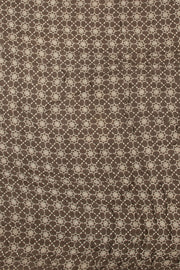 Black Handloom Ajrakh Bandhani Modal Silk Saree - Avishya