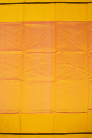 Pink Handwoven Chanderi Silk Saree With Mashru Silk Border 10075506