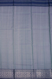 Green Handwoven Chanderi Saree 10075513