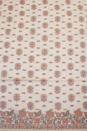 Green Handloom Himroo Silk Cotton Saree - Avishya