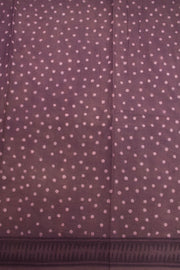 Mauve Vanaspath Printed Mulmul Cotton Saree 10068575 - Avishya