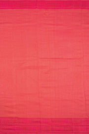 Peach And Pink Dual Tone Bamboo Silk Saree 10068784