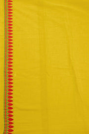 Yellow Handloom Assam Cotton Saree 10077592