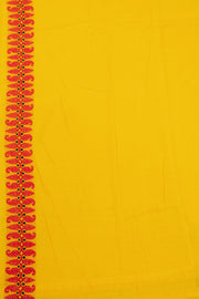 Yellow Handloom Assam Cotton Saree 10070986