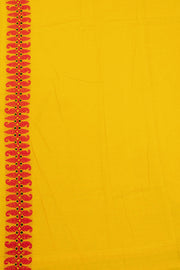 Yellow Handloom Assam Cotton Saree 10077594