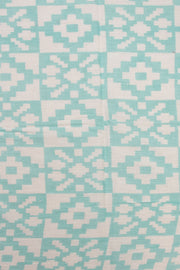 Pink Hand Block Printed Cotton Saree