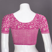 Purple Dabu Printed Mulmul Cotton Saree 10074073