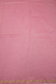 Light Pink Bagru Print Silk Cotton Saree 10074099