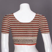 Yellow Hand Block Print Kota Cotton Saree 10074162