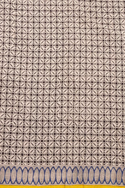 Candy Pink Hand Block Printed Kota Cotton Saree 10074171