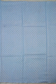 Blue Sanganeri Printed Silk Cotton Saree 10075709