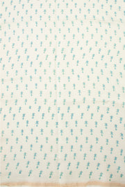 Green Sanganeri Printed Silk Cotton Saree 10075715