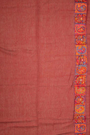 Maroon Kashmiri Kani Light Silk Saree 10075977