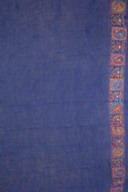 Blue Kashmiri Kani Light Silk Saree 10075978
