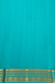 Purple Mysore Crepe Silk Saree With Zari Border 10076242