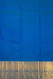 Sunset Gold Orange Kanjivaram Tissue Silk Saree With Floral Design And Floral Border 10076697