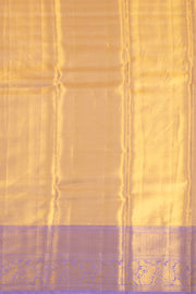 Sunset Rose Pink Kanjivaram Tissue Silk Saree With Floral Design And Peacock Border 10076704