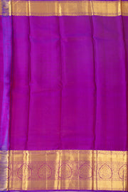 Royal Pink Kanjivaram Pure Silk Saree With Vanashringaram Design 10076709